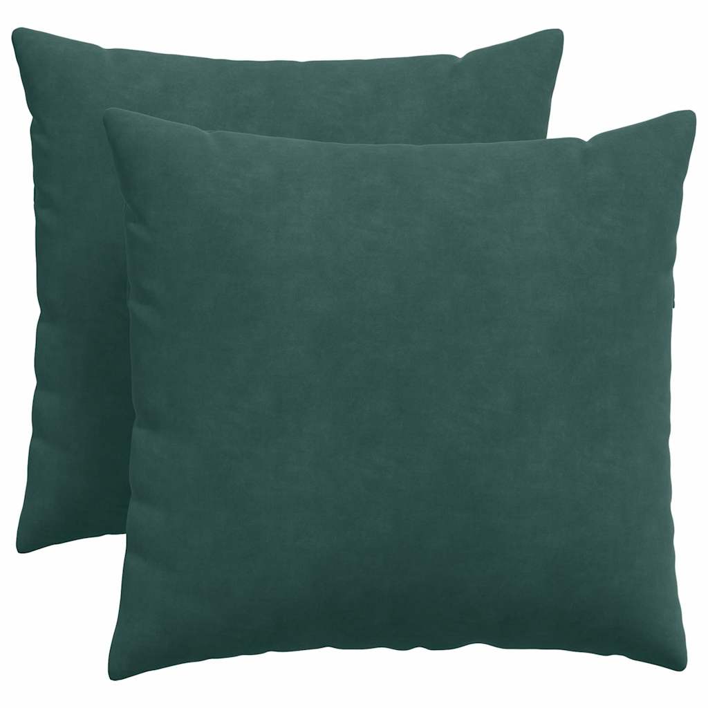 Jastučići za sofu 2 pcs Tamnozelena 50 x 50 cm Kordura tekstil