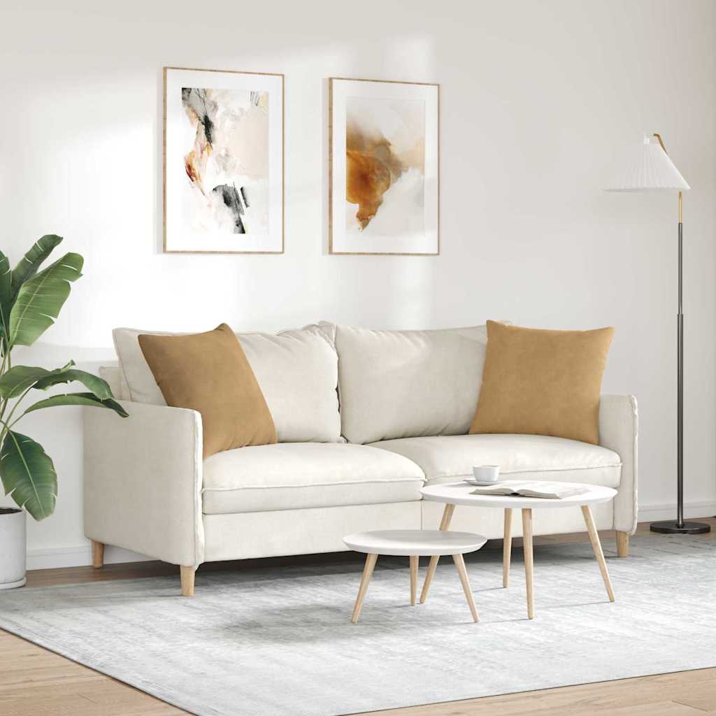 Jastučići za sofu 2 pcs Smeđa 50 x 50 cm Kordura tekstil