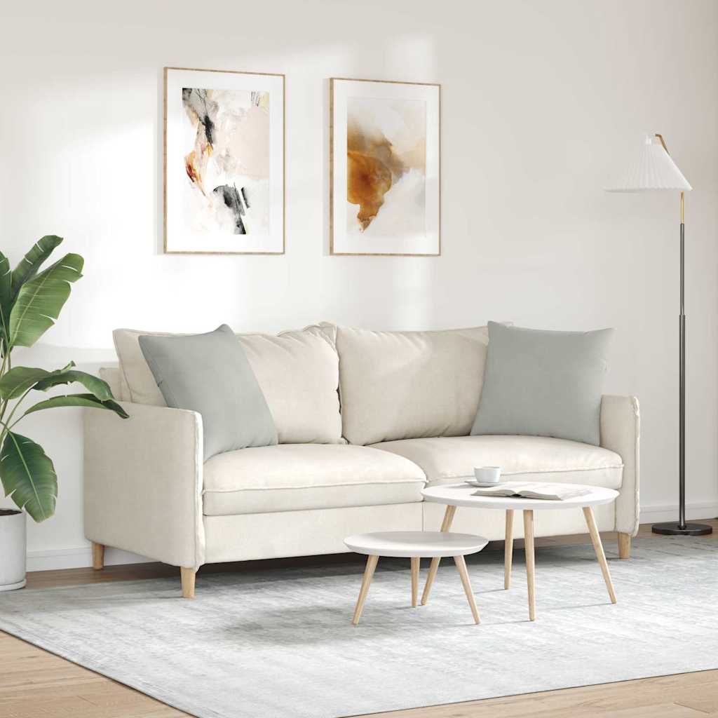Jastučići za sofu 2 pcs Svijetlo siva 50 x 50 cm tkanina