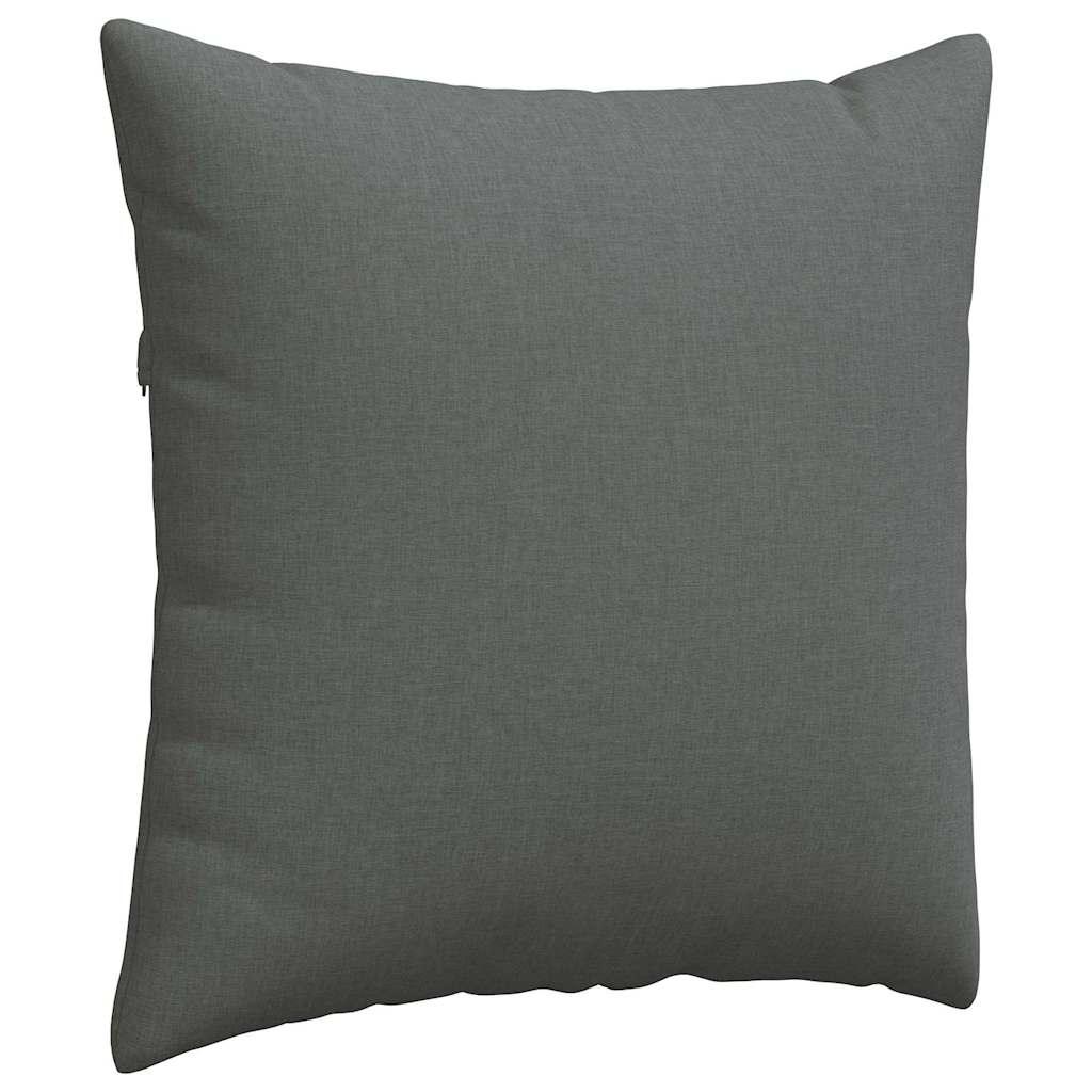 Jastučići za sofu 2 pcs Tamno siva 60 x 60 cm tkanina