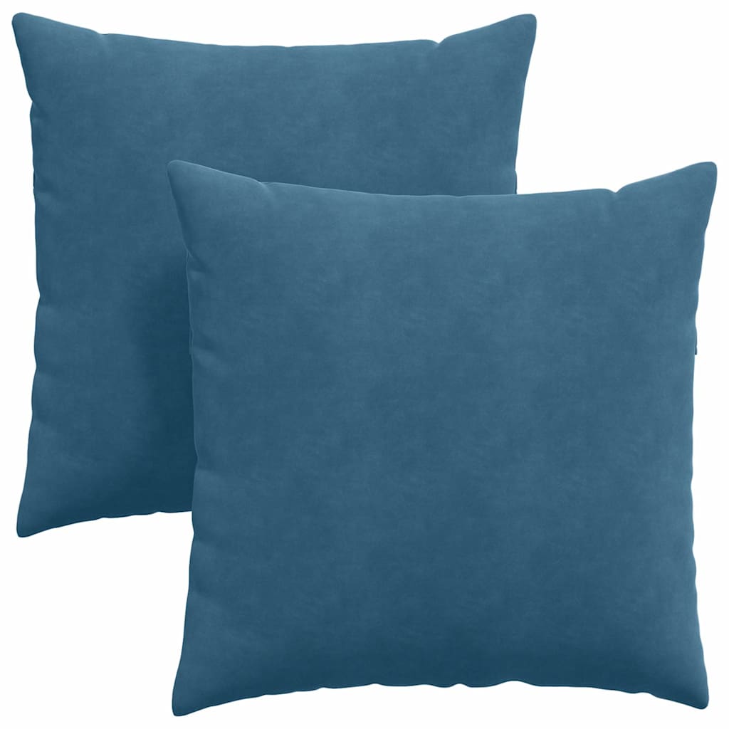 Jastučići za sofu 2 pcs Plava 60 x 60 cm Kordura tekstil