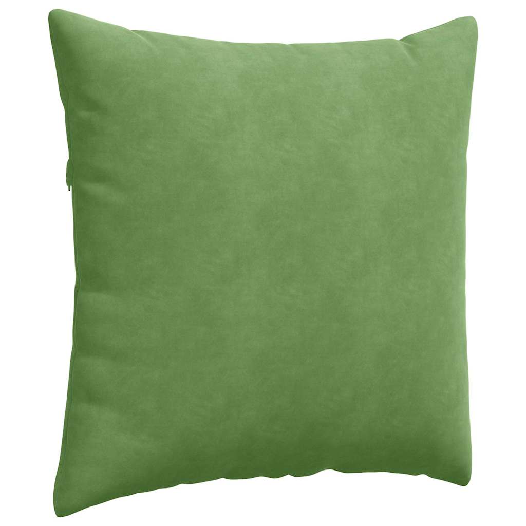 Jastučići za sofu 2 pcs Svijetlo zelena 60 x 60 cm