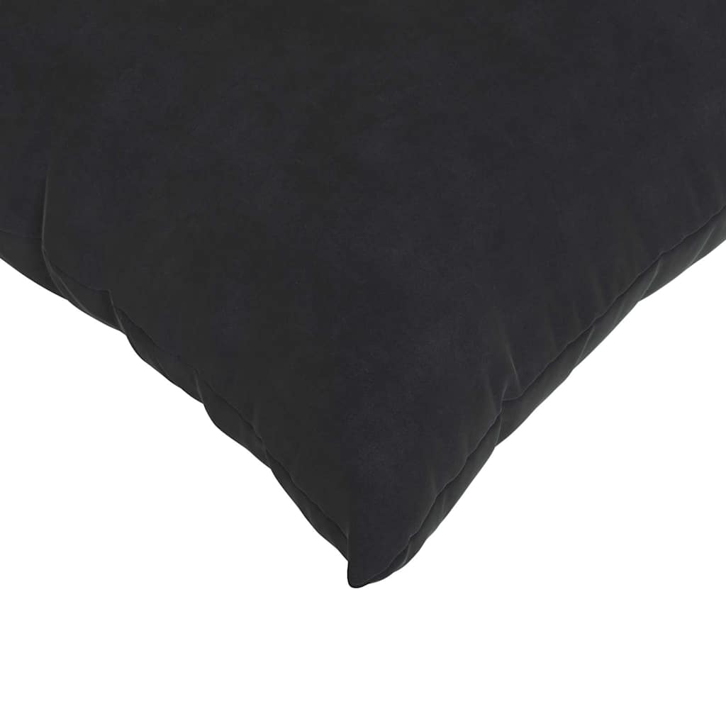 Jastučići za sofu 2 pcs Crna 60 x 60 cm Kordura tekstil