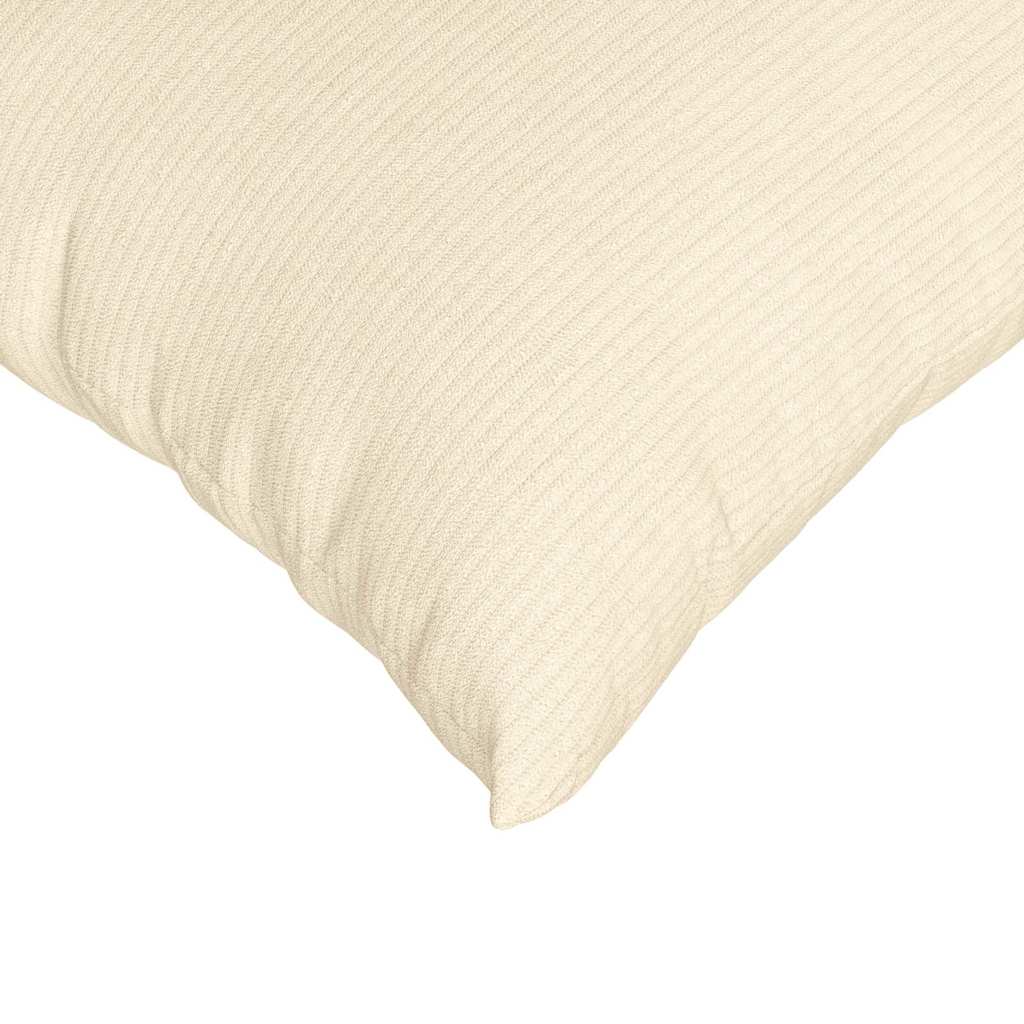 Jastučići za sofu 2 pcs Krema 60 x 60 cm Kordura tekstil