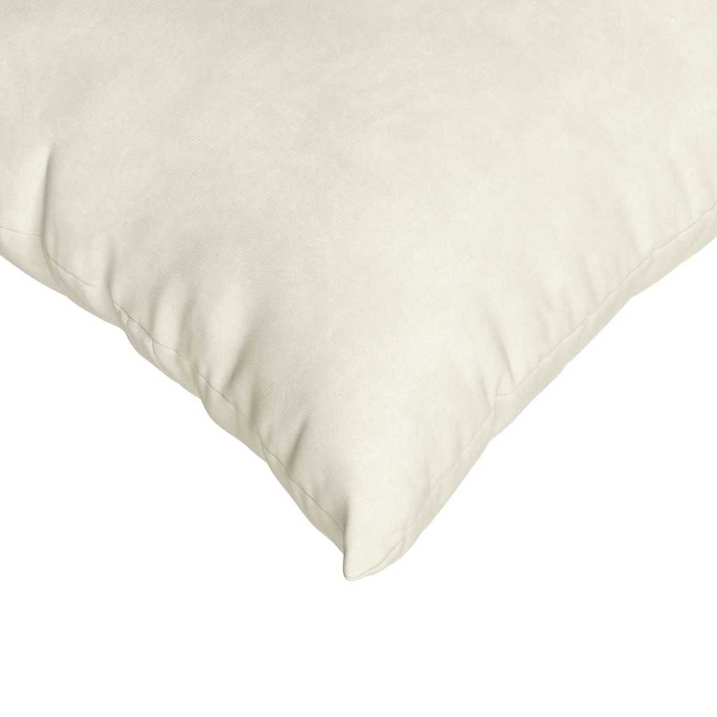 Jastučići za sofu 2 pcs Krema 80 x 80 cm Kordura tekstil