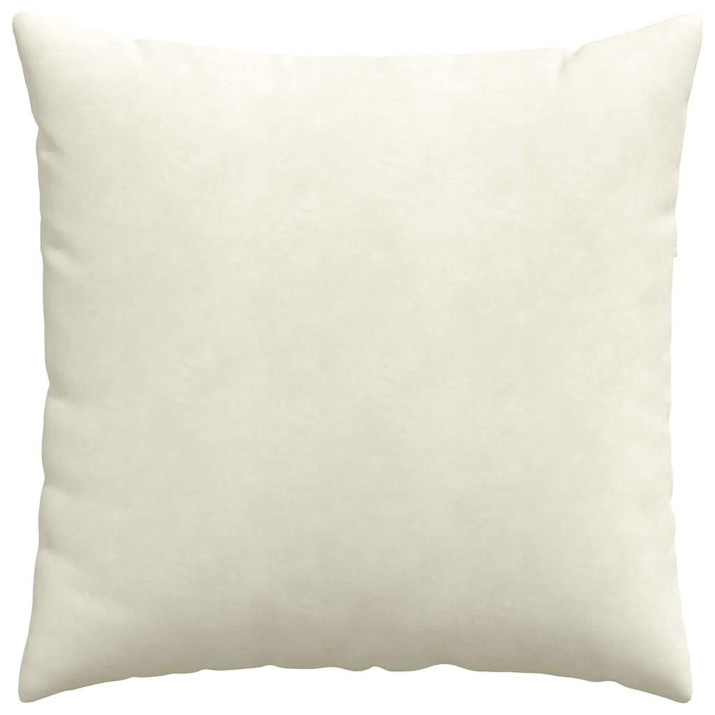 Jastučići za sofu 2 pcs Krema 80 x 80 cm Kordura tekstil