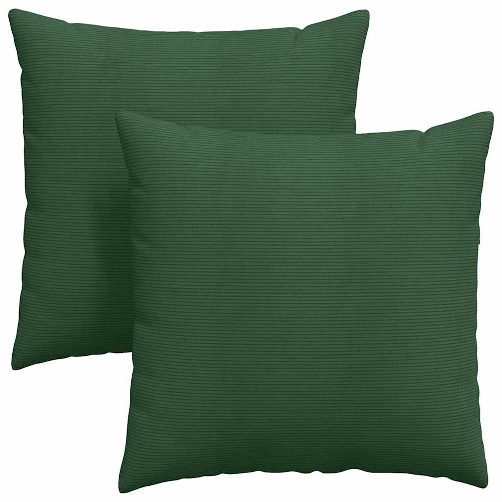 Jastučići za sofu 2 pcs Tamnozelena 80 x 80 cm Kordura tekstil
