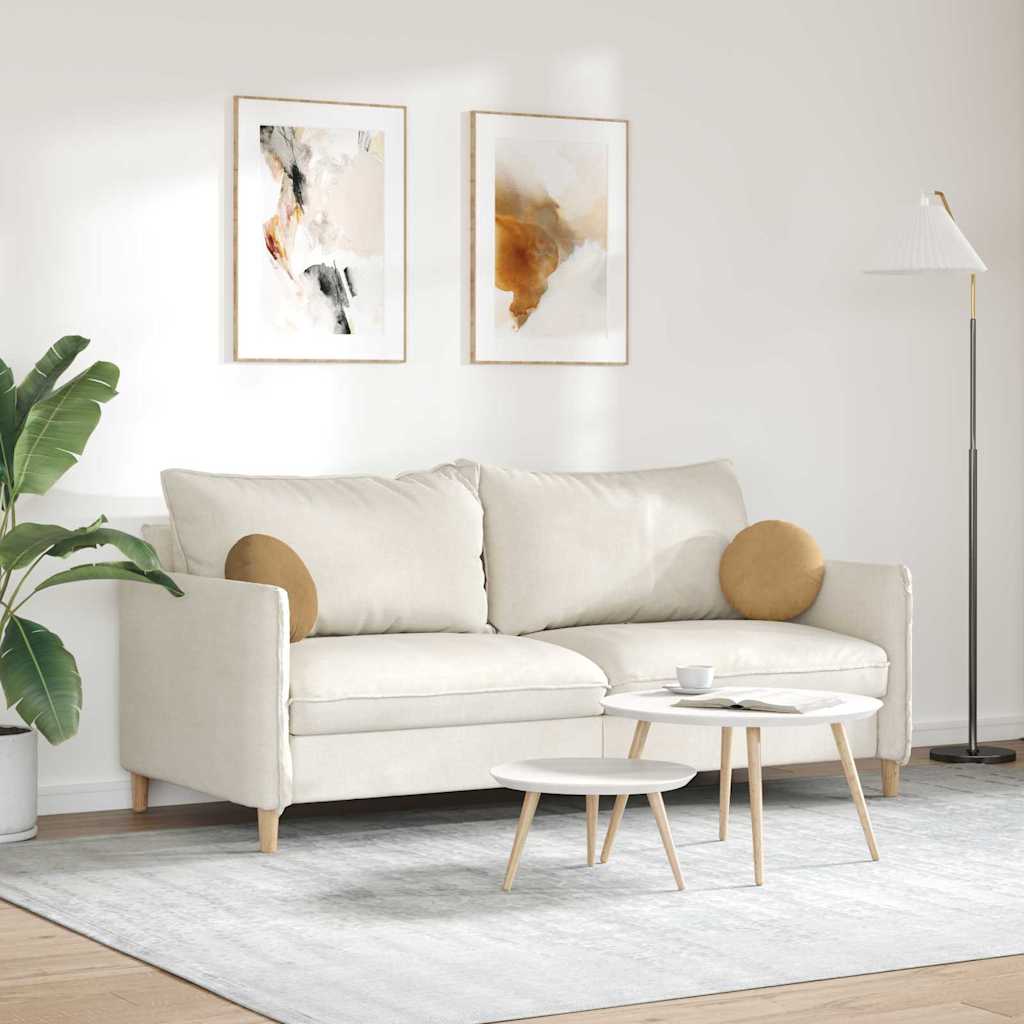 Jastučići za sjedenje 2 pcs Smeđa Ø30 x 13 cm Baršun