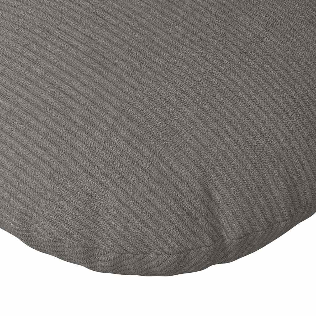 Jastučići za sjedenje 2 pcs Svijetlo siva Ø50 x 19 cm