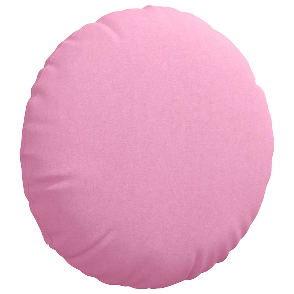 Jastučići za sjedenje 2 pcs Ružičasta Ø80 x 29 cm tkanina
