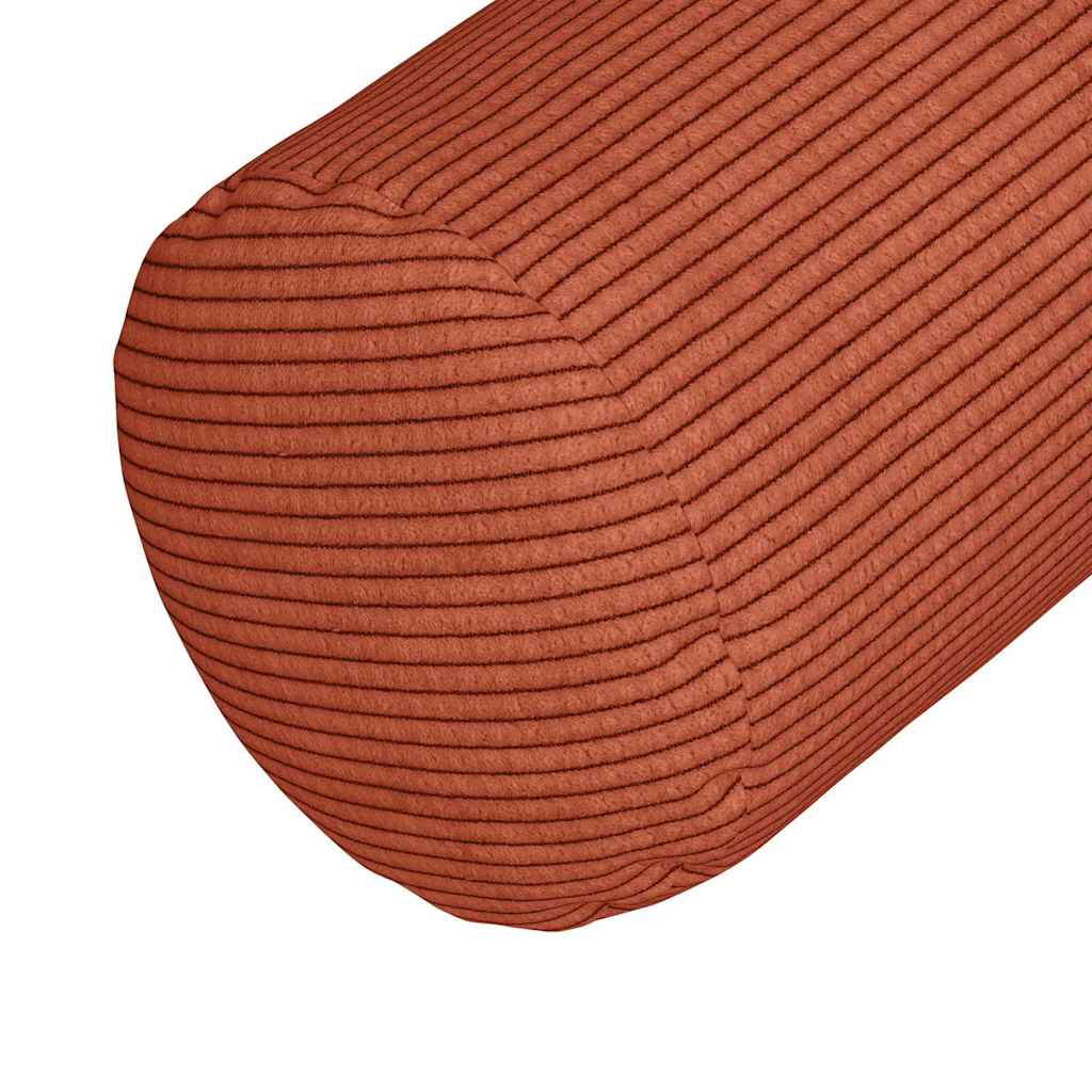 Valjkasti jastučići 2 pcs Crvena narančasta Ø 15 x 40 cm