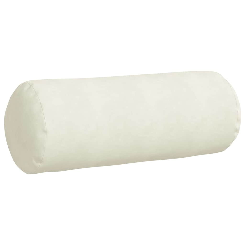 Valjkasti jastučići 2 pcs Krema Ø 25 x 70 cm Kordura tekstil