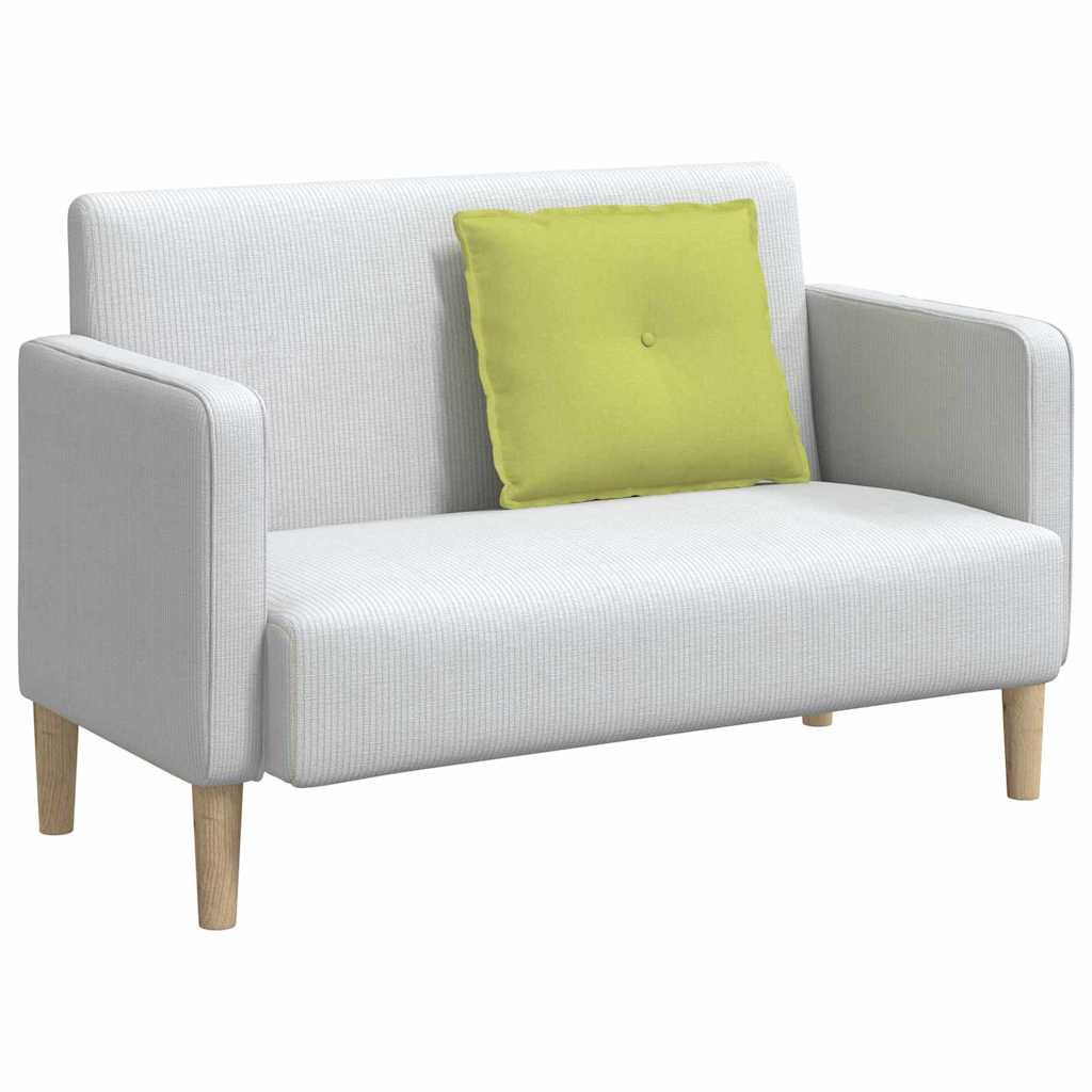 Jastuk za leđa Svijetlo zelena 60 x 19 x 50 cm tkanina