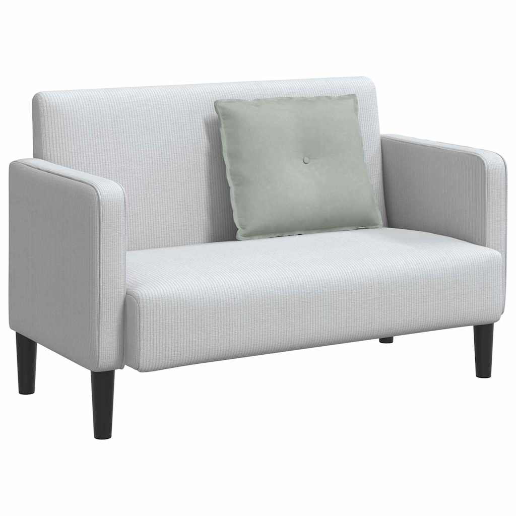 Jastuk za leđa Svijetlo siva 60 x 50 cm Kordura tekstil