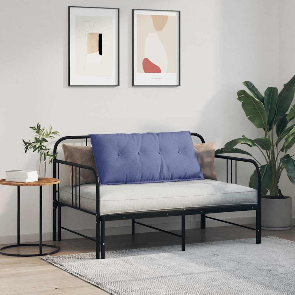 Jastuk za leđa Traper plava 100 x 19 x 50 cm tkanina