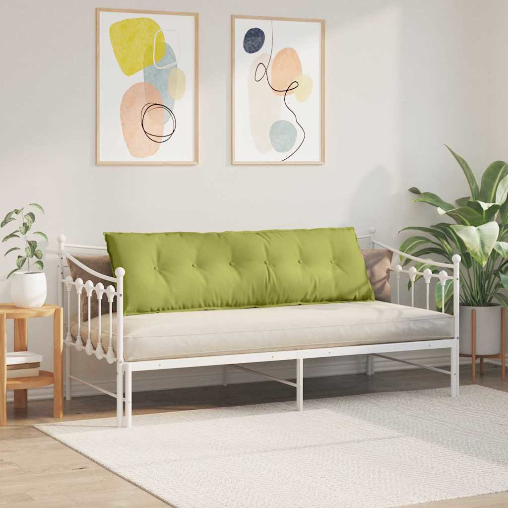 Jastuk za leđa Svijetlo zelena 160 x 19 x 50 cm tkanina