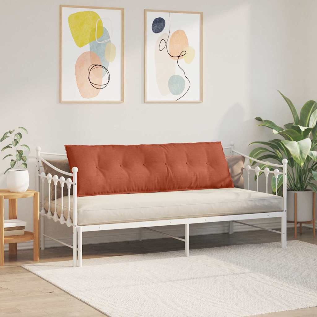Jastuk za leđa Crvena narančasta 160 x 50 cm Kordura tekstil