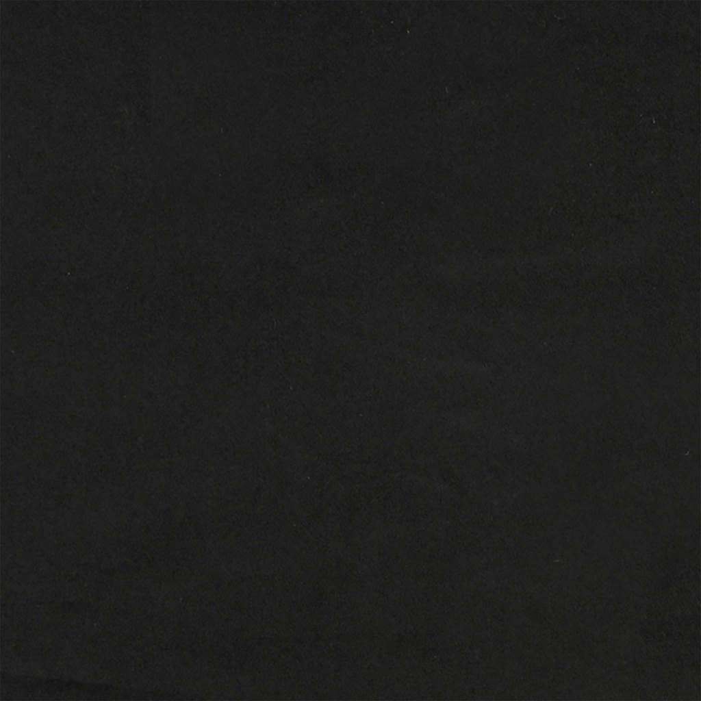 Jastuk za leđa Crna 180 x 50 cm Kordura tekstil