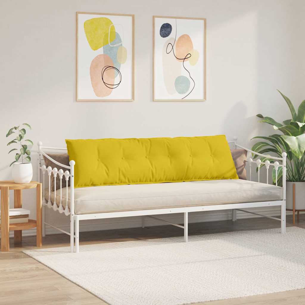 Jastuk za leđa Žuta 180 x 50 cm Kordura tekstil