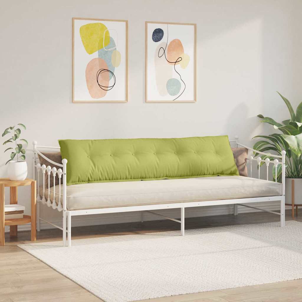 Jastuk za leđa Svijetlo zelena 200 x 19 x 50 cm tkanina