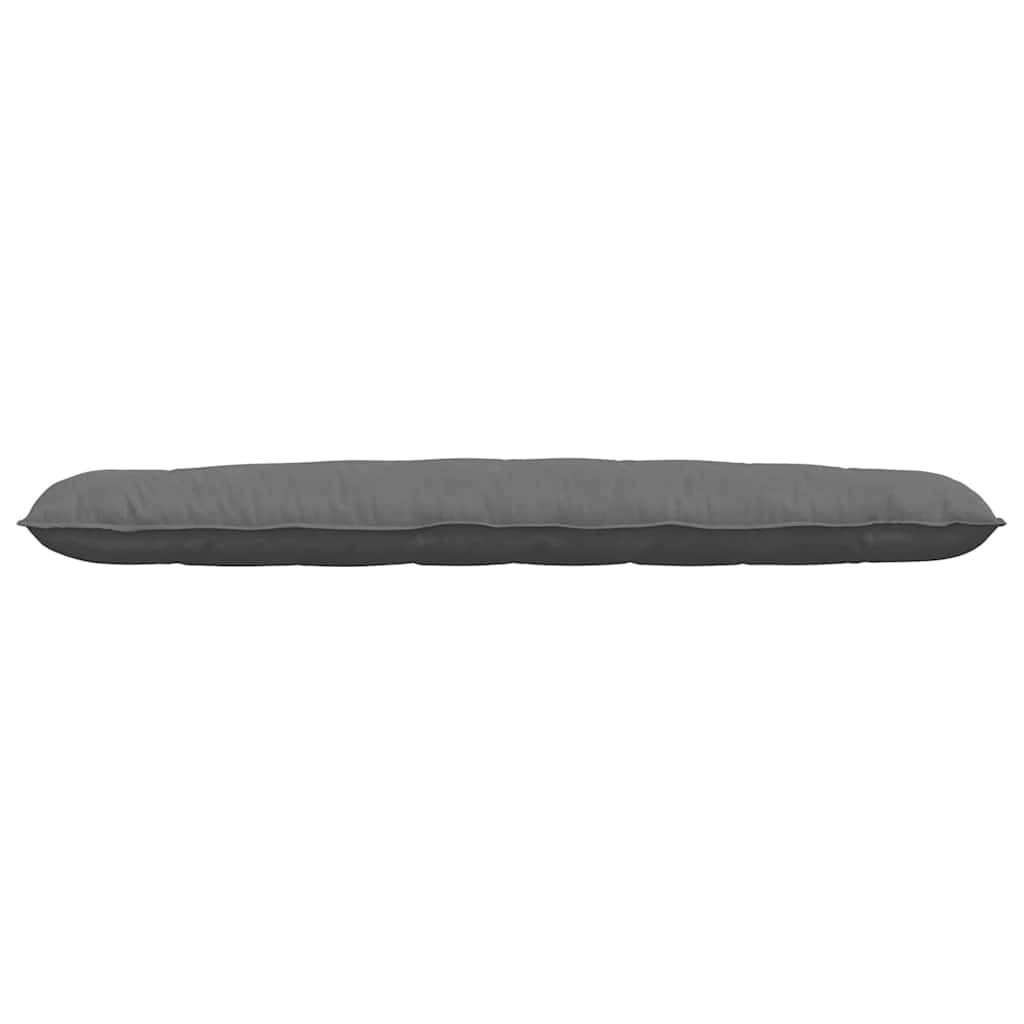 Jastuk za leđa Tamno siva 200 x 50 cm Mikrofiber tkanina