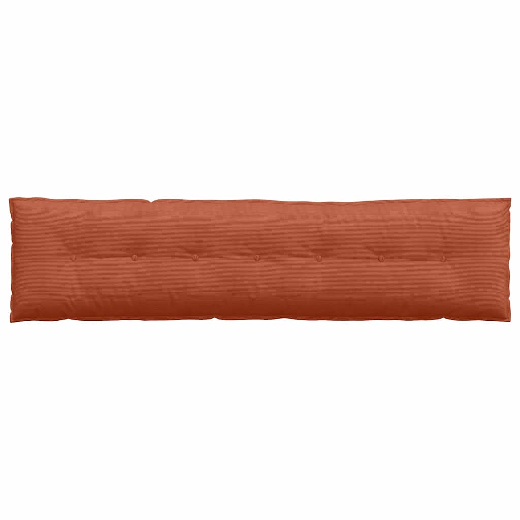 Jastuk za leđa Crvena narančasta 200 x 50 cm Kordura tekstil