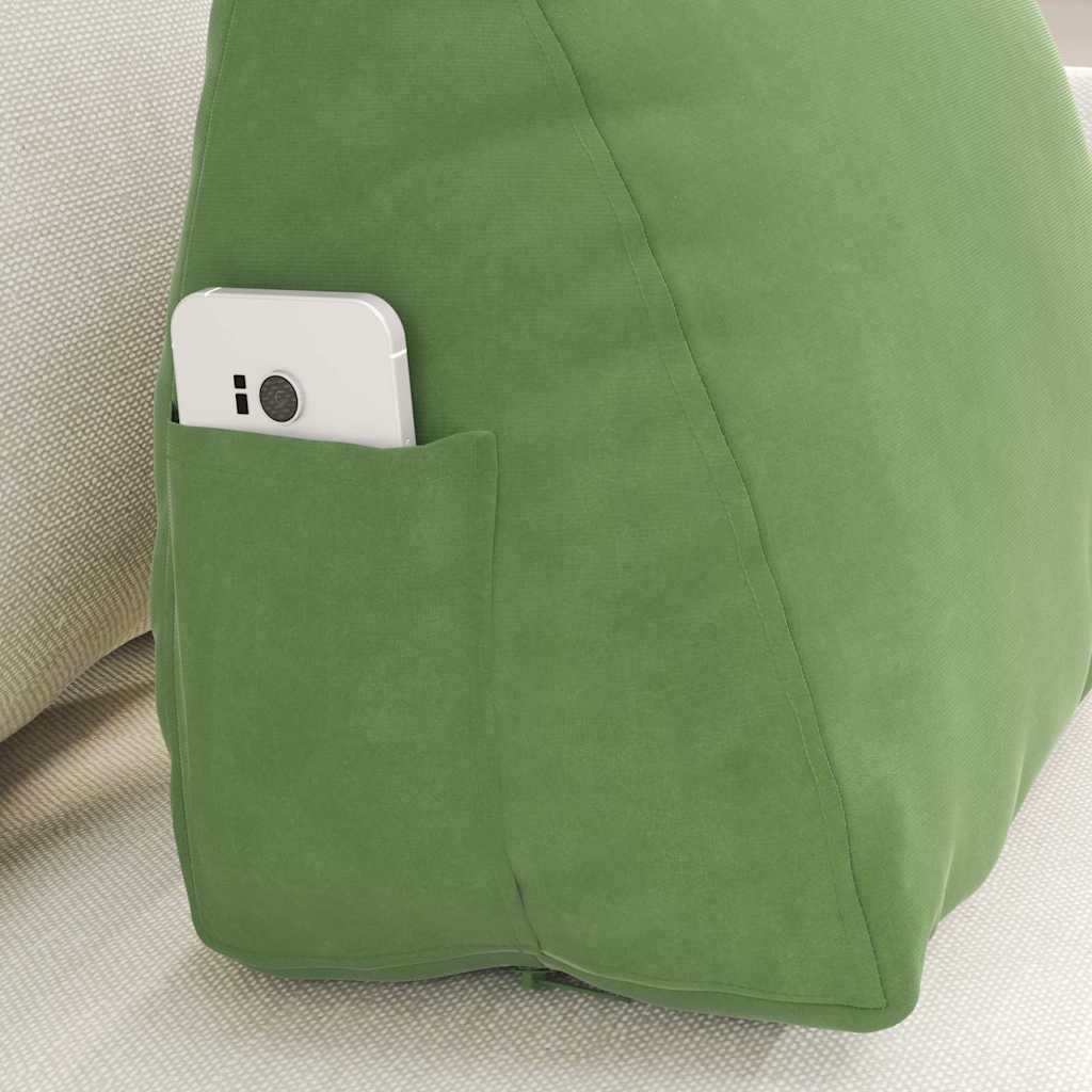 Jastuk za leđa Svijetlo zelena 45 x 20 x 35 cm Kordura tekstil