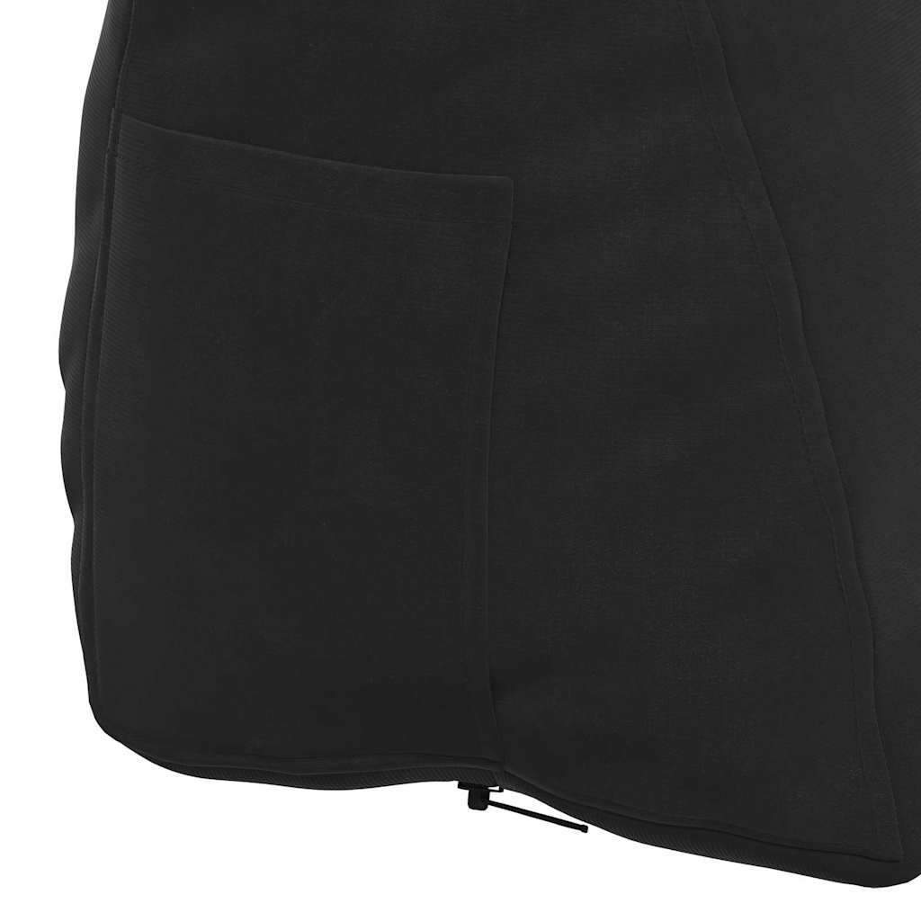 Jastuk za leđa Crna 45 x 20 x 35 cm Kordura tekstil