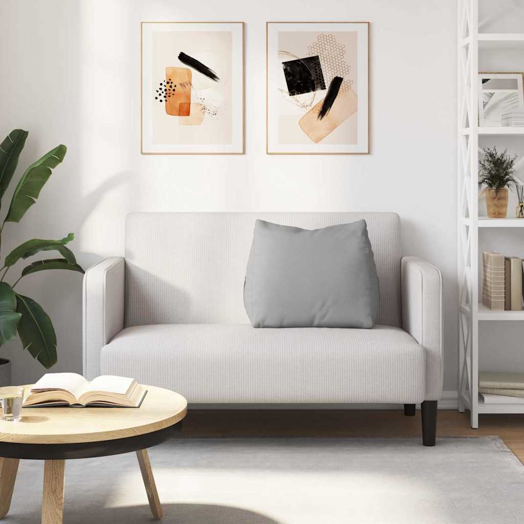 Jastuk za leđa Oblačnosiva 60 x 20 x 50 cm tkanina