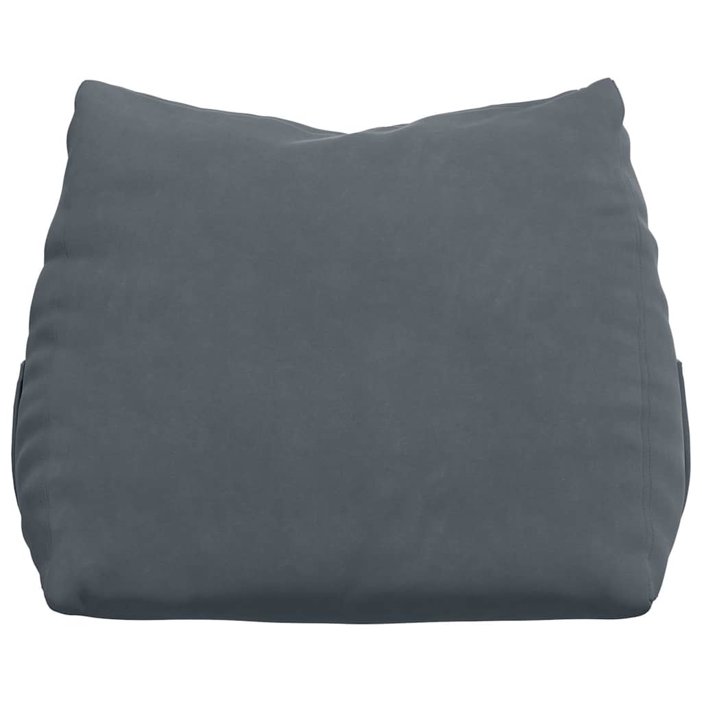 Jastuk za leđa Tamno siva 60 x 20 x 50 cm Kordura tekstil