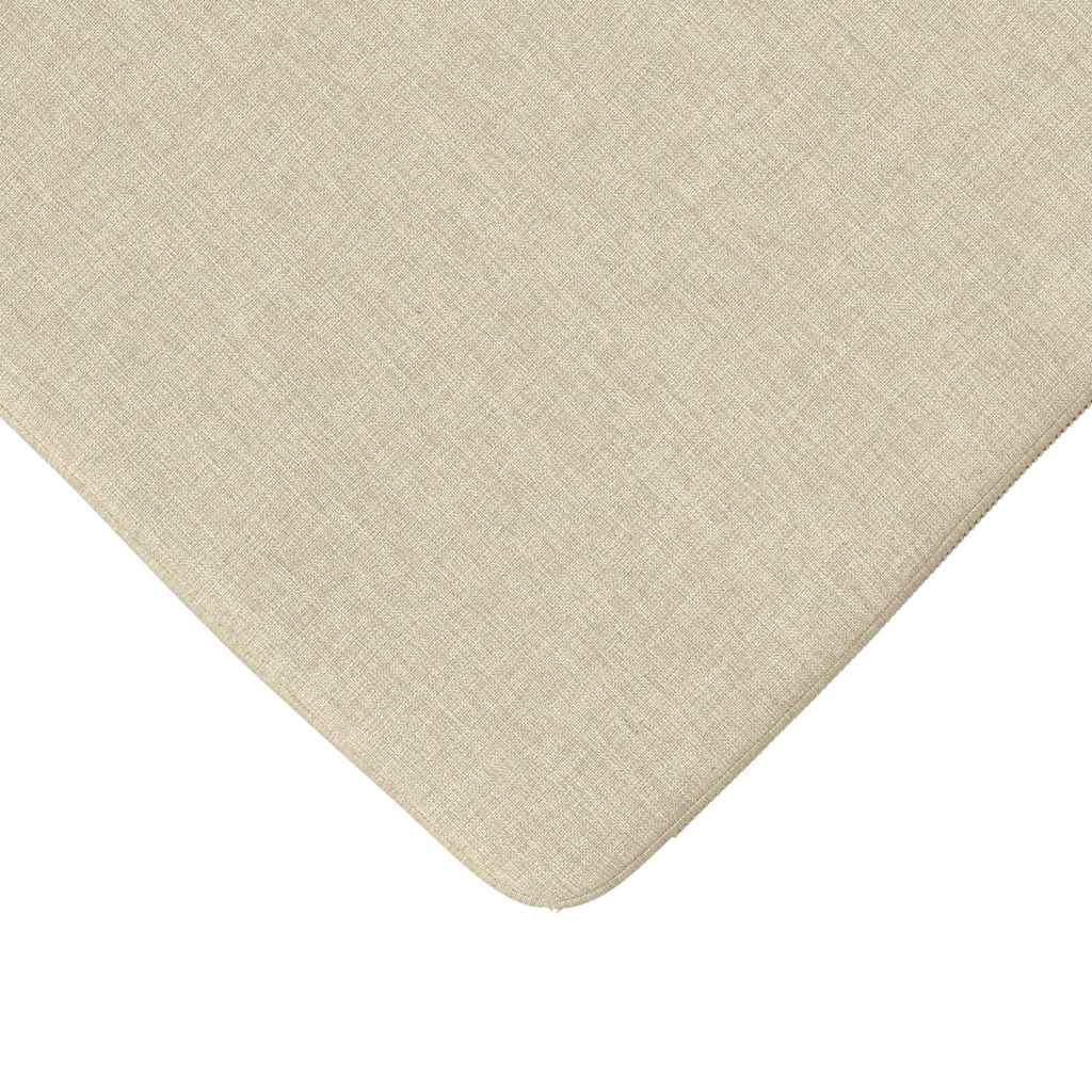 Jastučići za sjedenje 4 pcs Krema 40 x 40 x 3 cm tkanina