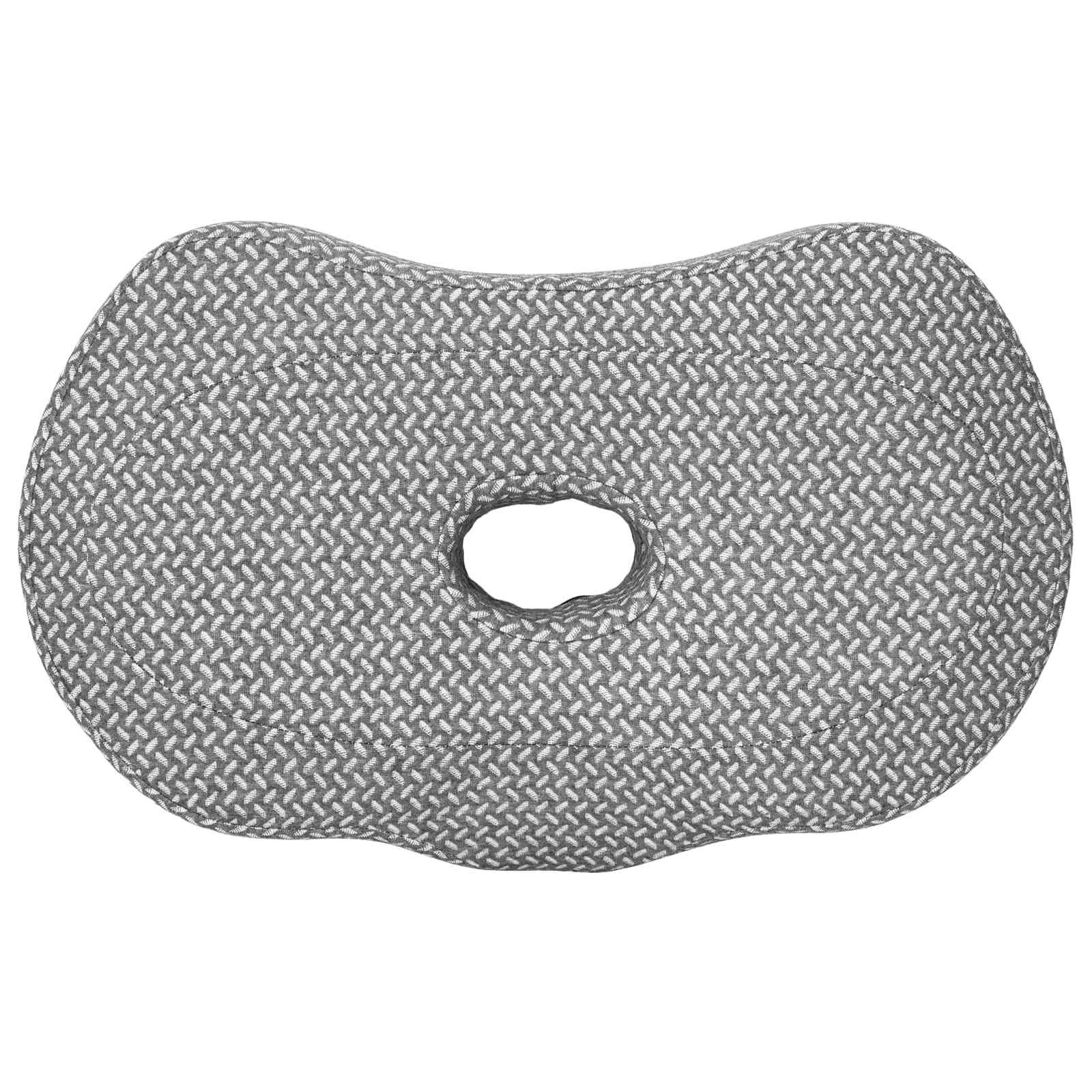 Jastučić za vrat Sivi 53 x 34,5 x 10,5 cm Pjena za pamćenje