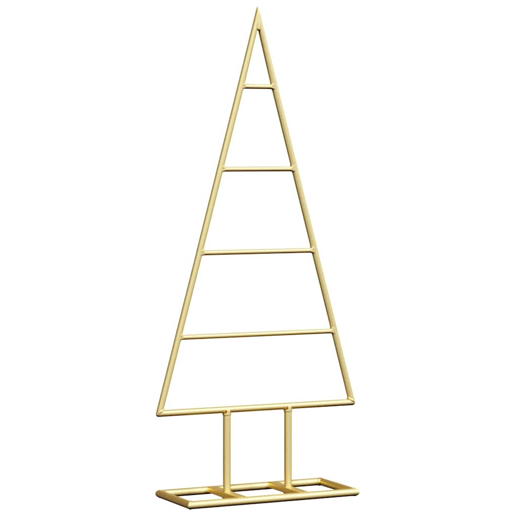 Metalna božićna jelka Zlatno 60 cm Čelik s praškastim premazom