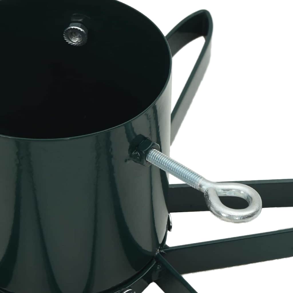 Stalak za božićno drvce 1.73 Zelena 50 x 50 x 15,5 cm Čelik