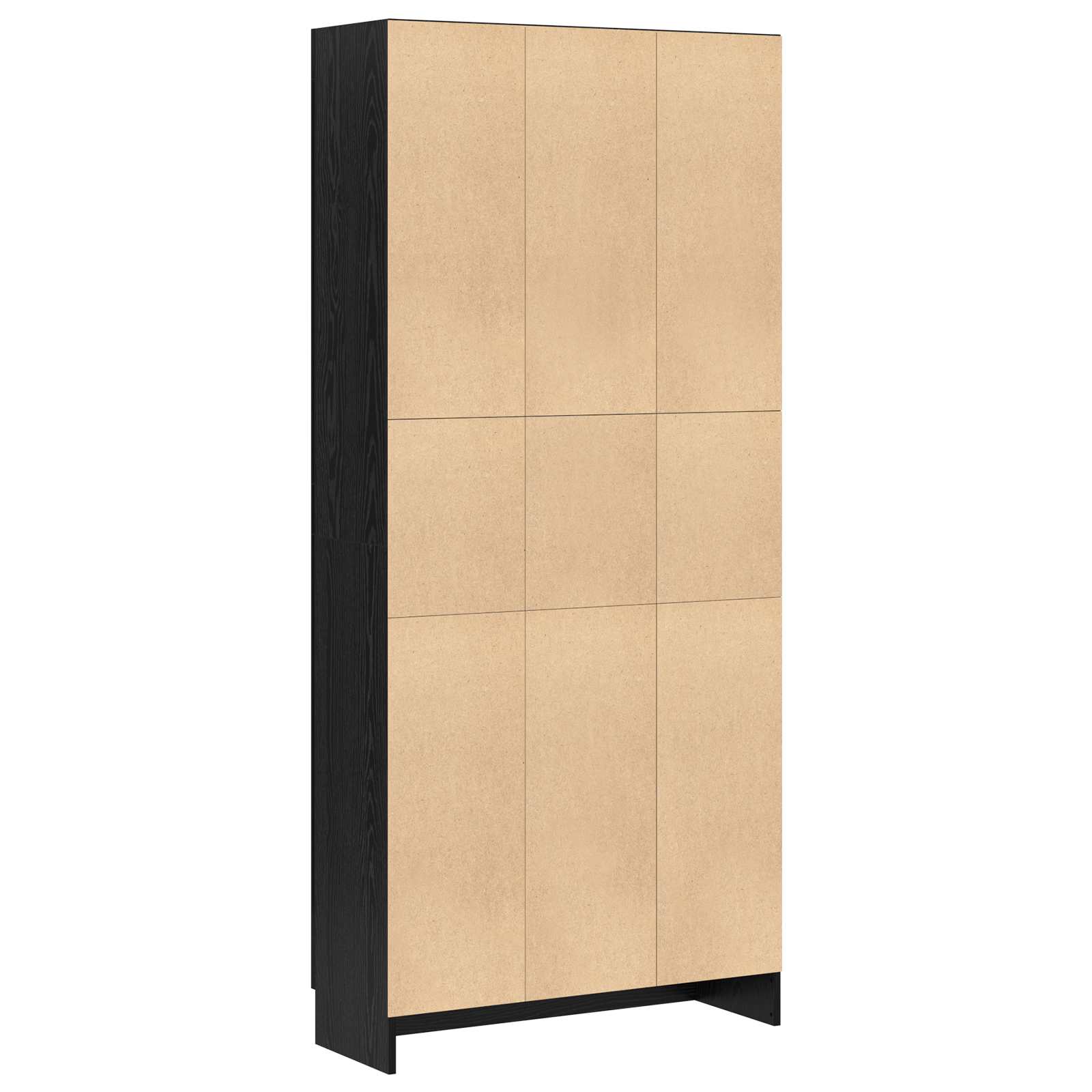 Ormarić za knjige Crni hrast 82,5 x 30,5 x 185 cm