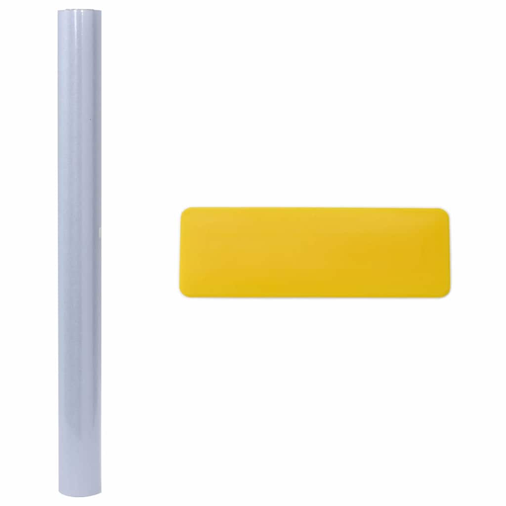 Statička folija za prozore Frosted siva 60 x 500 cm PVC