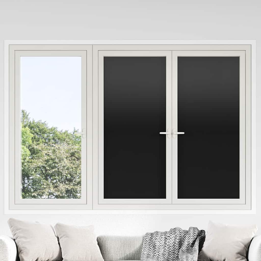 Statička folija za prozore Frosted siva 45 x 500 cm PVC