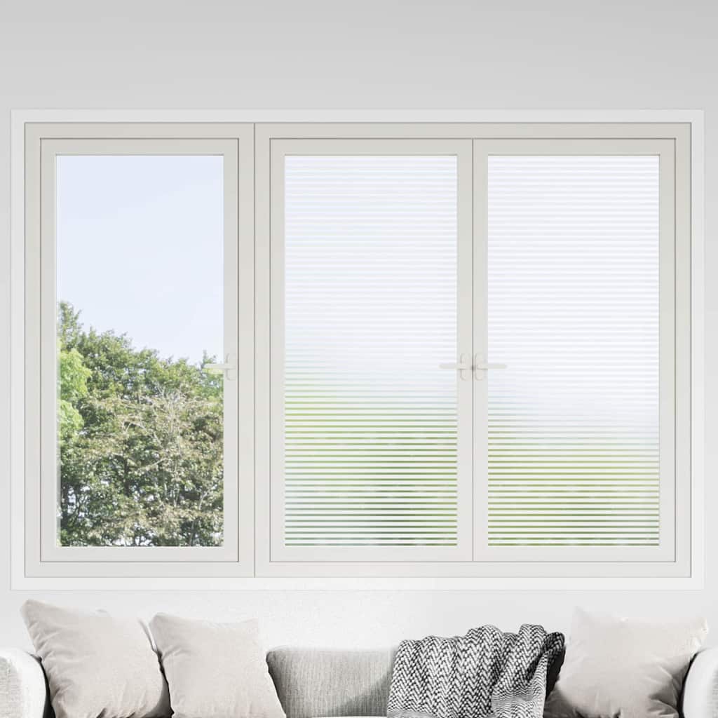 Samoljepljiva prozirna folija Matirane pruge 90 x 1000 cm PVC