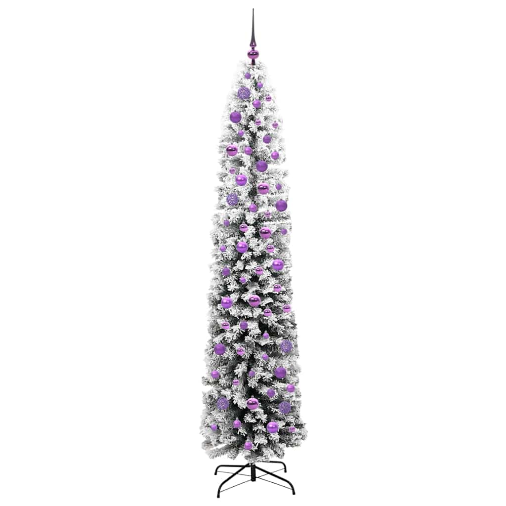 Umjetno božićno drvce Zelena 210 cm PVC i čelik i plastika