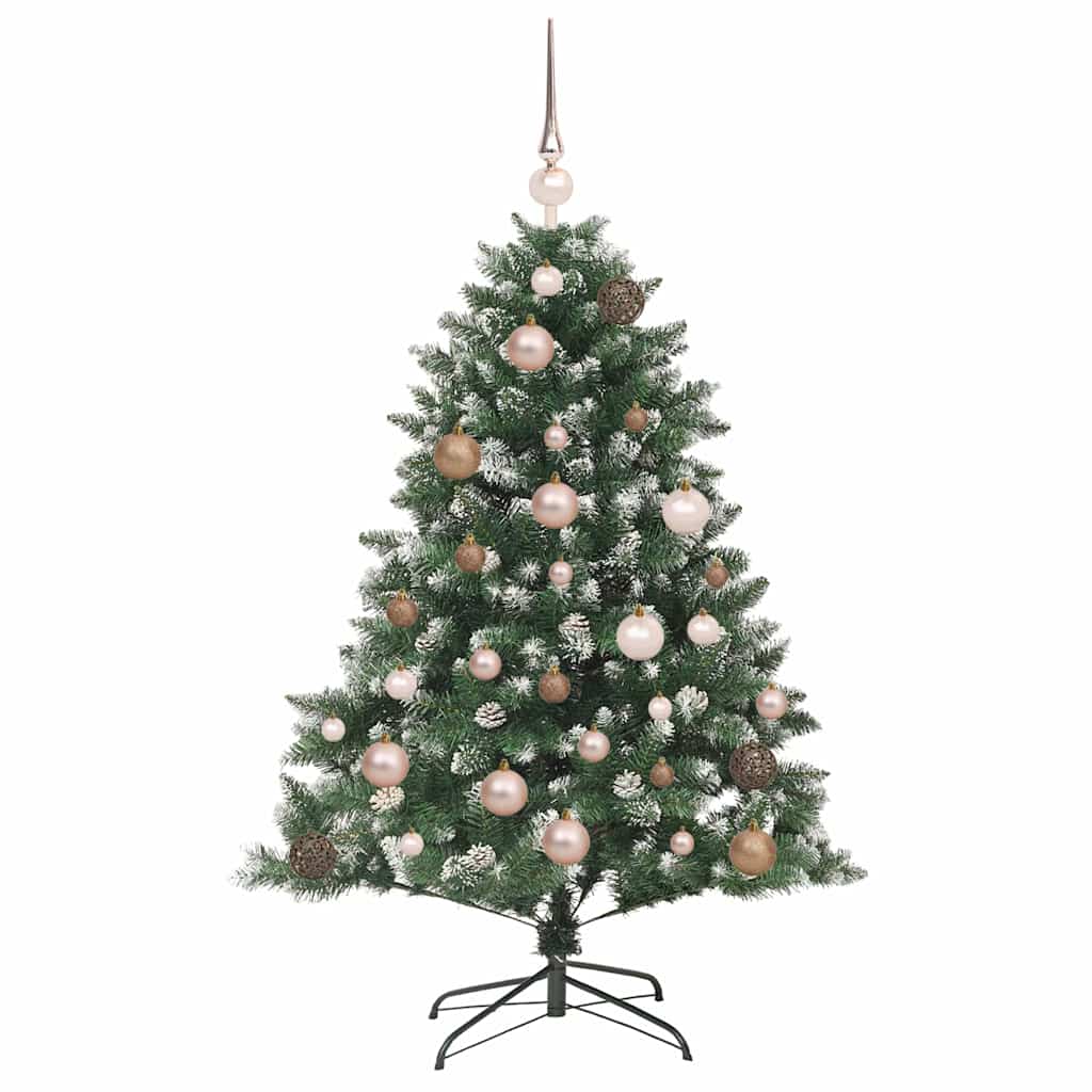 Umjetno božićno drvce Zelena 120 cm PVC, Plastika i Čelik