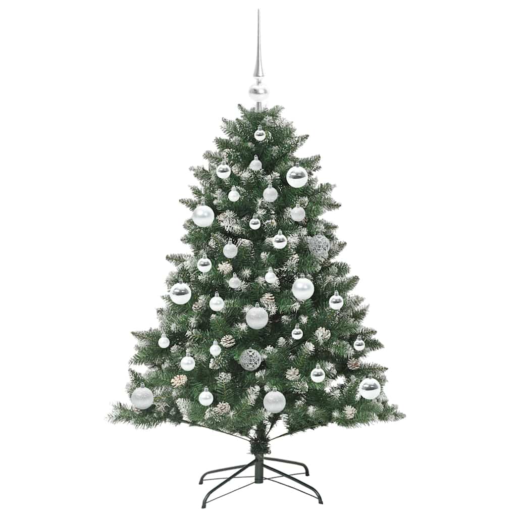 Umjetno božićno drvce Zelena 120 cm PVC, Plastika i Čelik