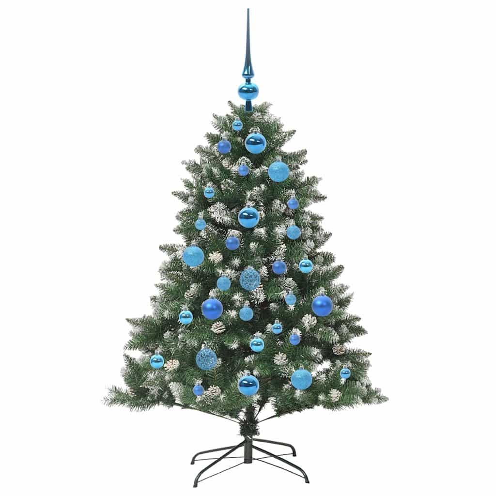 Umjetno božićno drvce Zelena 120 cm PVC, Plastika i Čelik