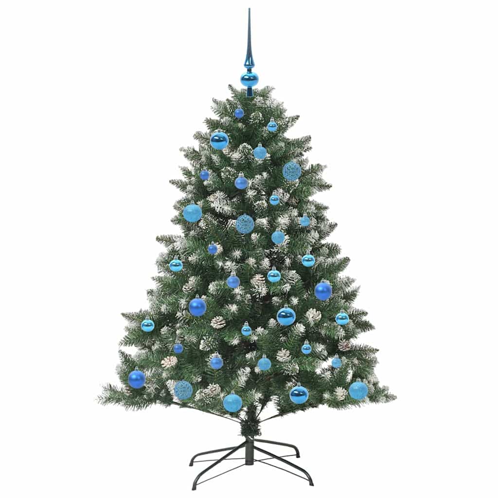Umjetno božićno drvce Zelena 150 cm PVC, Plastika i Čelik