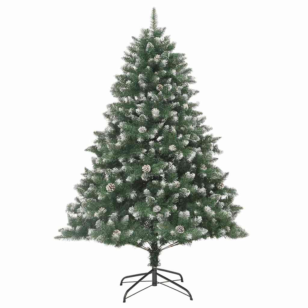 Umjetno božićno drvce Zelena 210 cm PVC, Plastika i Čelik