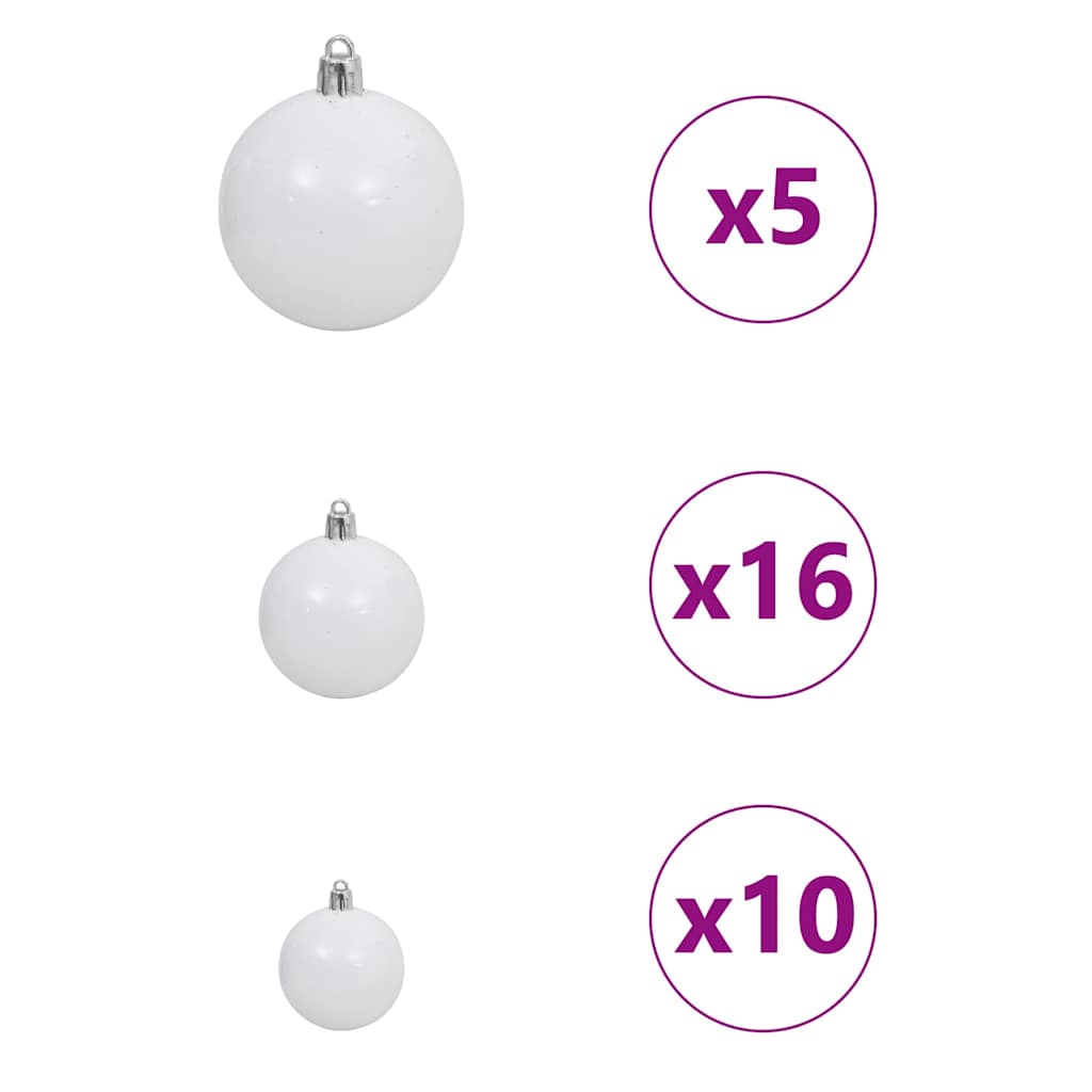 Umjetno božićno drvce Zelena 210 cm PVC, Plastika i Čelik