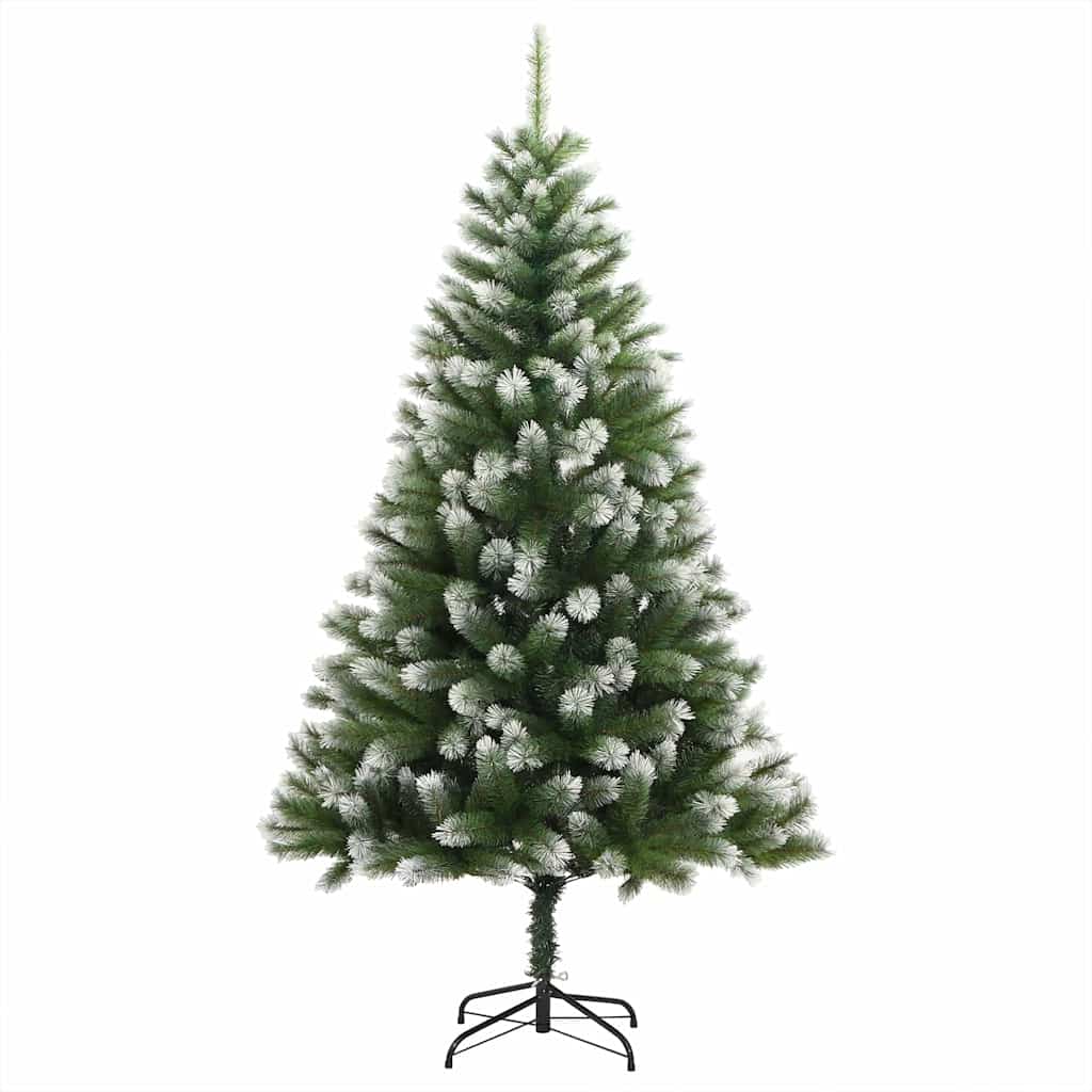 Umjetno Božićno drvce s pokrivačem snijega 150 LED lampica
