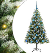 Umjetno Božićno drvce s pokrivačem snijega 150 LED lampica