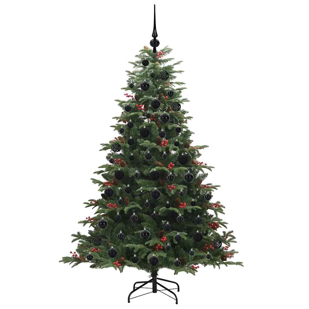 Umjetno božićno drvce Zelena 180 cm PVC i Metal i Plastika