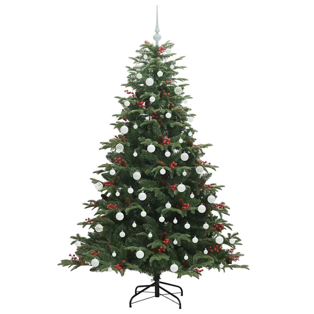 Umjetno božićno drvce Zelena 180 cm PVC i Metal i Plastika