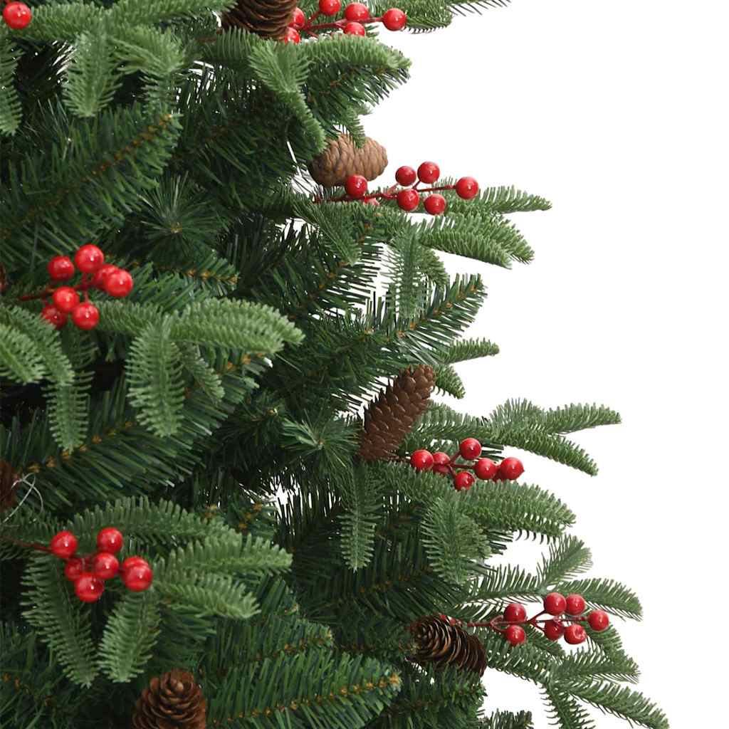 Umjetno božićno drvce Zelena 210 cm PVC i Metal i Plastika